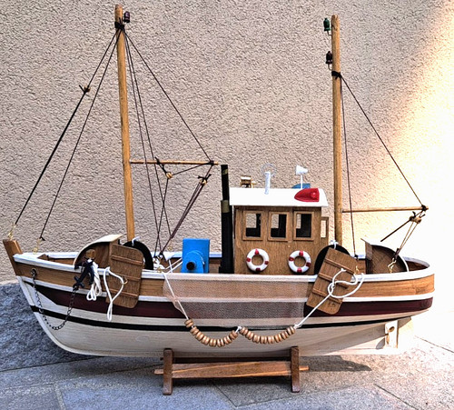 Modellino barca pesca mare - modellino, da