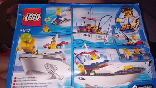 Lego 4642 set - lego, barca
