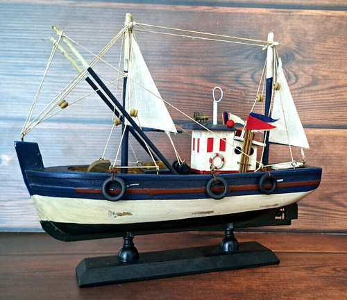 Modellino barca pesca - modellino,