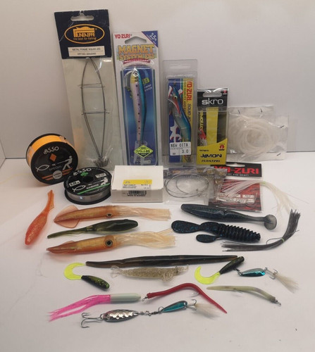 Lotto stock materiale pesca - lotto, da