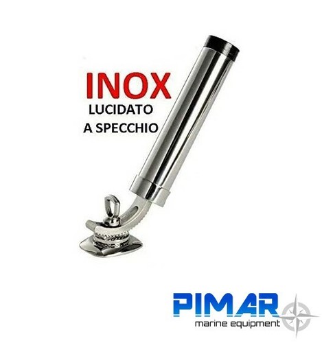 Porta canne inox pesca - inox,