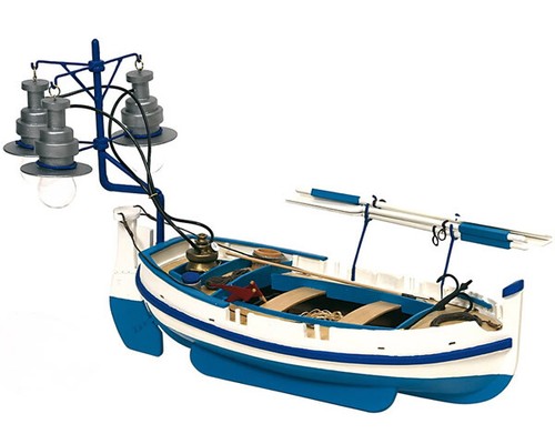 Barca pesca con - da,